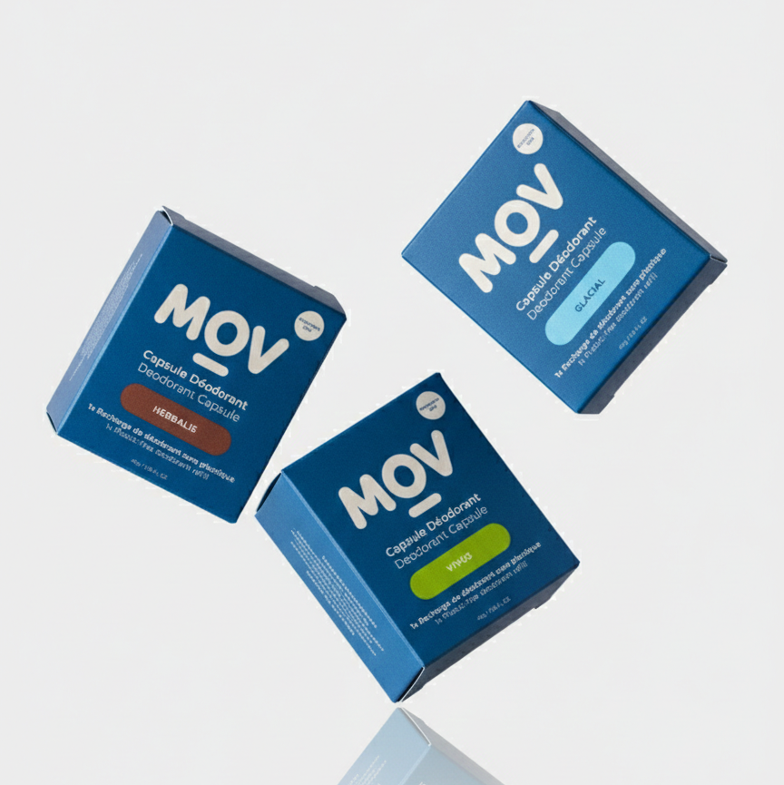 3 Pack Deodorant Refills